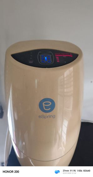 ขายเครื่องกรองน้ำแอมเวย์ espring มือสอง สภาพใช้งานได้ตามปกติ แต่ต้องไปเปลี่ยนไส้กรอง ขายตามสภาพ เจ้าของยังใช้งานอยู่ รูปที่ 2