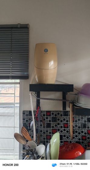 ขายเครื่องกรองน้ำแอมเวย์ espring มือสอง สภาพใช้งานได้ตามปกติ แต่ต้องไปเปลี่ยนไส้กรอง ขายตามสภาพ เจ้าของยังใช้งานอยู่ รูปที่ 5