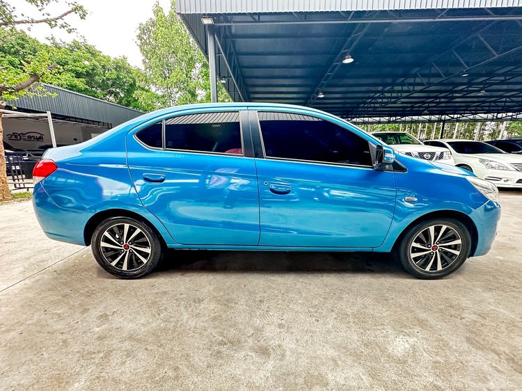 Mitsubishi Attrage 2013 1.2 GLS Sedan เบนซิน เกียร์อัตโนมัติ น้ำเงิน รูปที่ 4