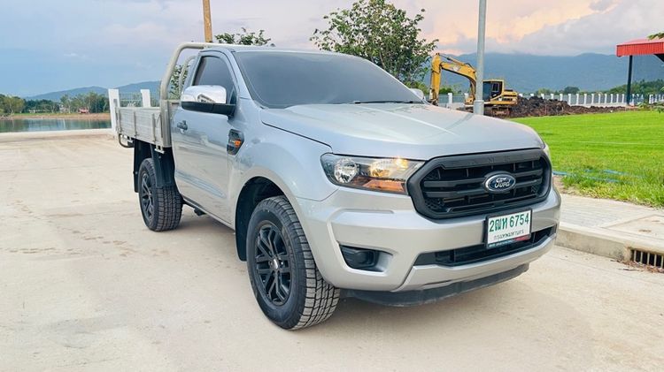 Ford Ranger 2019 2.0 Bi-Turbo SWB 4WD Pickup ดีเซล ไม่ติดแก๊ส เกียร์อัตโนมัติ เทา รูปที่ 2
