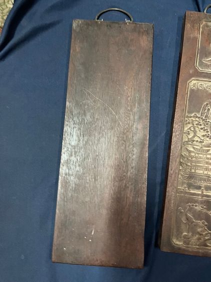 แผ่นไม้แกะสลัก สี่ฤดู สะสมA1 รูปที่ 12