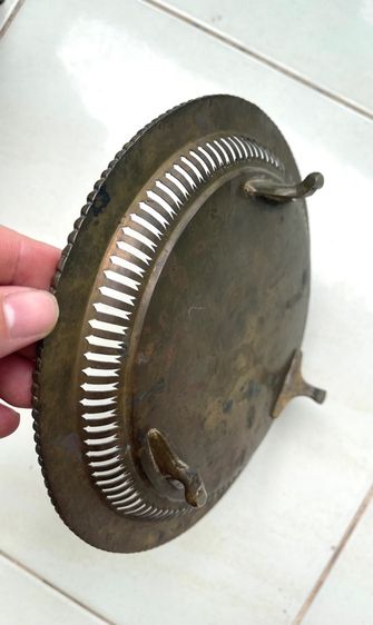 ถาด ทองเหลือง ไถงวน โบราณA2 รูปที่ 5