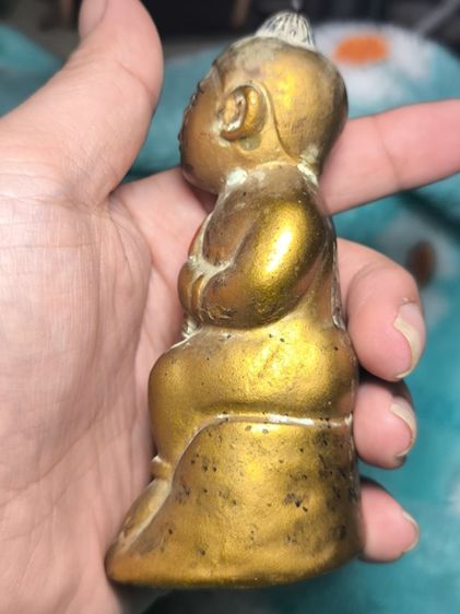 กุมารทองถือดอกบัวยุคต้น หลวงปู่แย้ม ปี 2538 ลายมือ หลวงปู่แย้ม รูปที่ 12