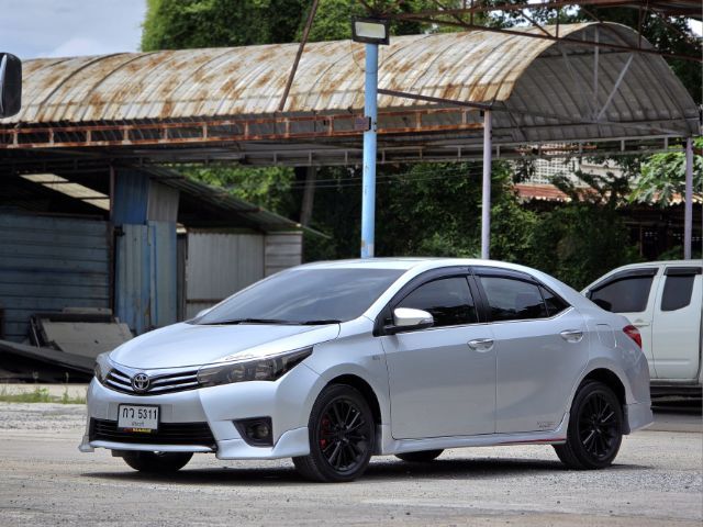 รถ Toyota Altis 1.6 G Limited สี บรอนซ์เงิน