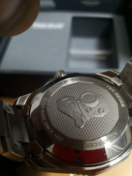 TAG HEUER Aquaracer Auto (WBP201A) สีดำ   ขนาด 43mm  รูปที่ 8