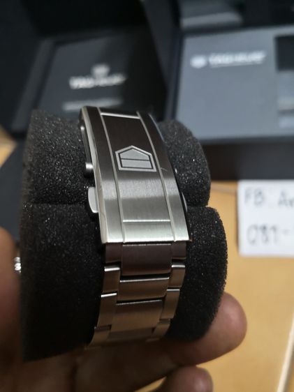 TAG HEUER Aquaracer Auto (WBP201A) สีดำ   ขนาด 43mm  รูปที่ 12