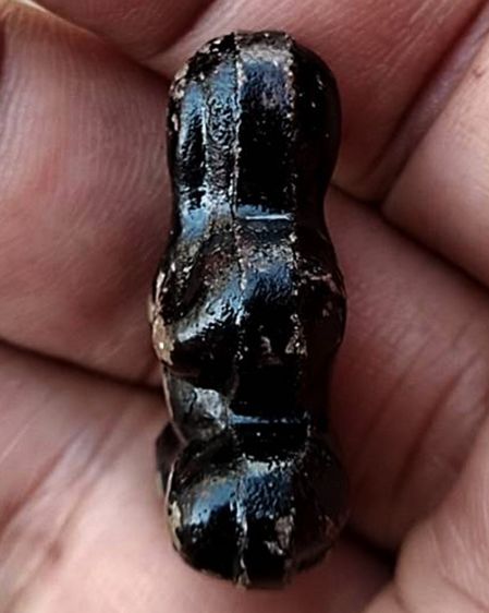 ปิดตาวัดสะพานสูง พิมพ์ใหญ่หลังยันต์นะ พ.ศ. 2532 เนื้อผงมวลสารพระเก่าสมัยหลวงปู่เอี่ยม รูปที่ 3