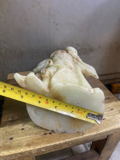 เทพเจ้า กวนอู หินแกะสลัก โบราณสะสมA1 รูปที่ 13