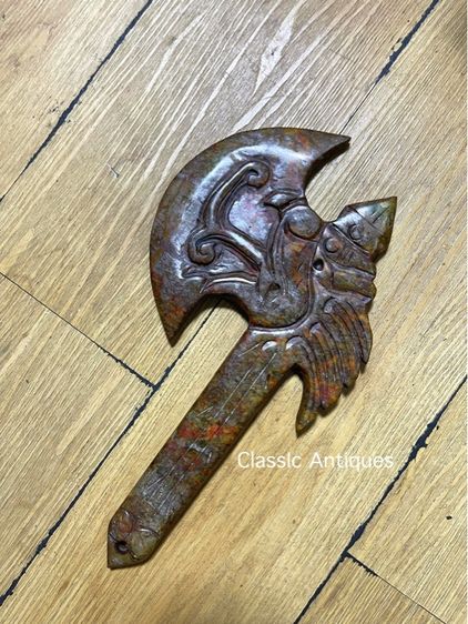 ขวานหิน แกะสลัก สะสม รูปที่ 4