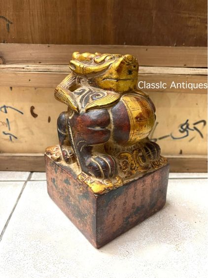 ตราประทับ หินแกะสลัก สะสม