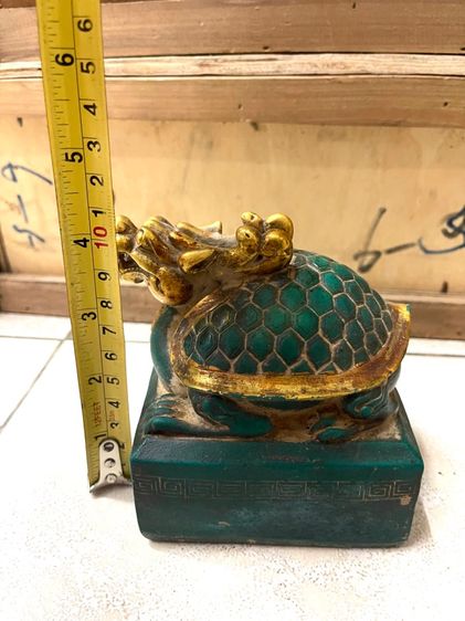 ตราประทับ เต่ามังกร หินแกะสลัก สะสม รูปที่ 11