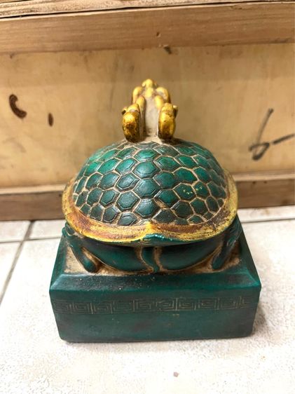 ตราประทับ เต่ามังกร หินแกะสลัก สะสม รูปที่ 5