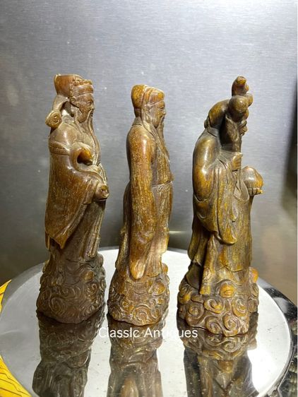 เทพเจ้า ฮกลกซิ้ว งานแกะสลัก สะสม รูปที่ 3