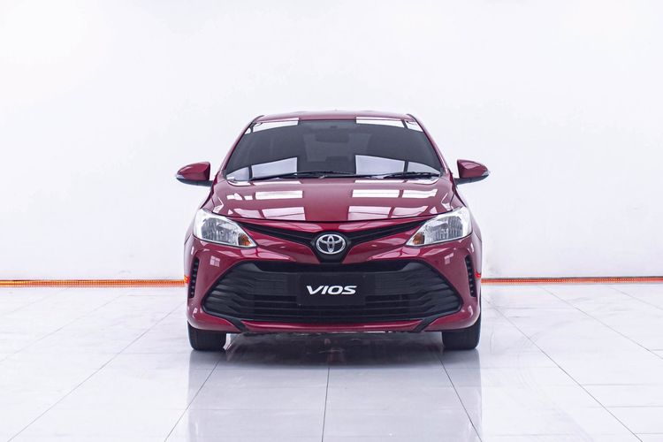 Toyota Vios 2017 1.5 J Sedan เบนซิน ไม่ติดแก๊ส เกียร์อัตโนมัติ แดง รูปที่ 4