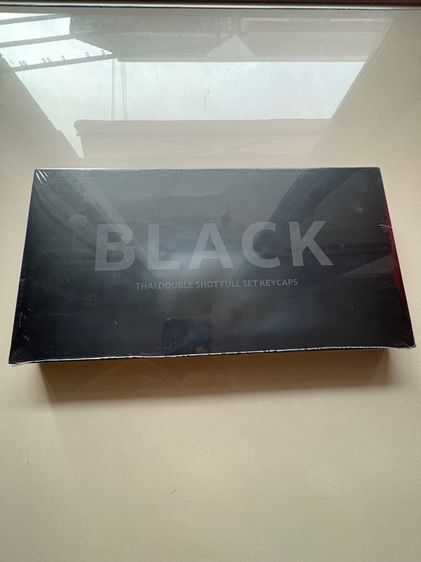 คีย์แคป (Keychron Keycap) Thai Double Shot Full Set สีดำ (Black-141keys)