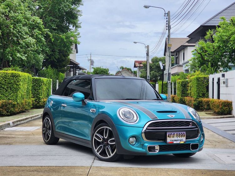 รถ Mini CONVERTIBLE 2.0 S สี ฟ้า