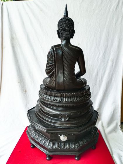 พระนิรันตราย กรมตำรวจ วัดบวรนิเวศน์วรวิหาร ปี2555 หน้าตัก9นิ้ว เนื้อโลหะทองเหลือง รูปที่ 6