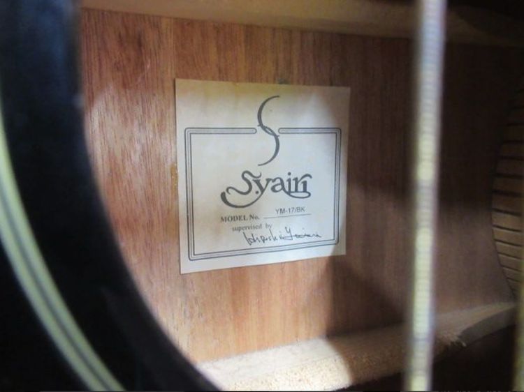 ขายกีต้าร์โปร่ง S.Yairi YM-17BK สีดำเงา บอดี้เล็ก เสียงดี เหมาะแก่พกพาเดินทาง รูปที่ 13