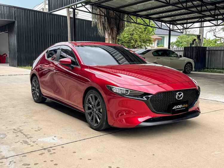 Mazda Mazda3 2019 2.0 S Sedan เบนซิน ไม่ติดแก๊ส เกียร์อัตโนมัติ แดง รูปที่ 3