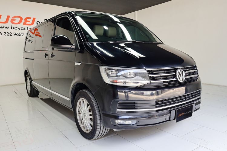 Volkswagen Caravelle 2019 2.0 TDi Utility-car ดีเซล ไม่ติดแก๊ส เกียร์อัตโนมัติ ดำ รูปที่ 3