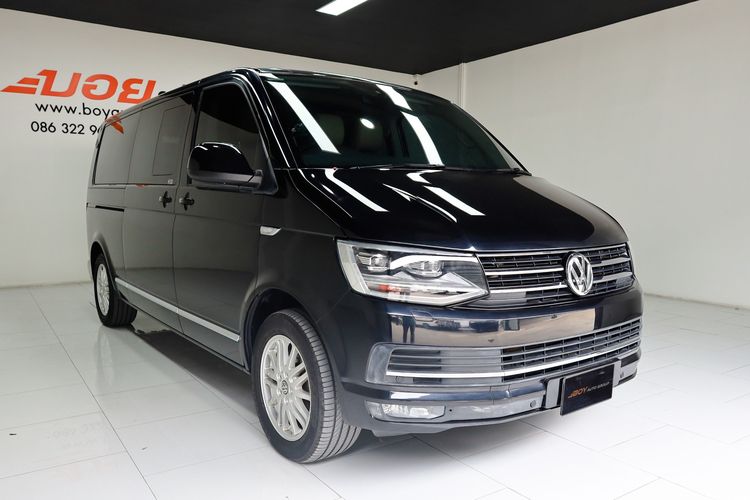 Volkswagen Caravelle 2019 2.0 TDi Utility-car ดีเซล ไม่ติดแก๊ส เกียร์อัตโนมัติ ดำ รูปที่ 3