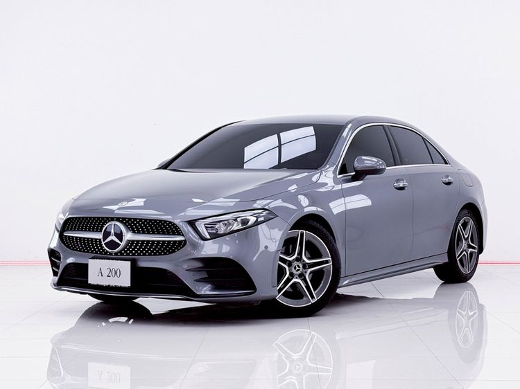 Mercedes-Benz A-Class 2022 A200 Sedan เบนซิน ไม่ติดแก๊ส เกียร์อัตโนมัติ เทา