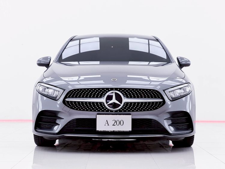 Mercedes-Benz A-Class 2022 A200 Sedan เบนซิน ไม่ติดแก๊ส เกียร์อัตโนมัติ เทา รูปที่ 3