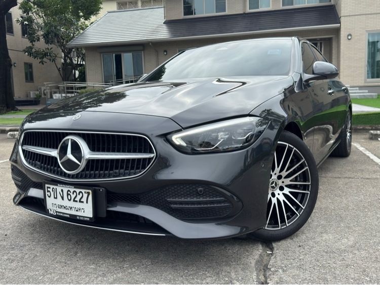 รถ Mercedes-Benz C-Class C220 สี เทา