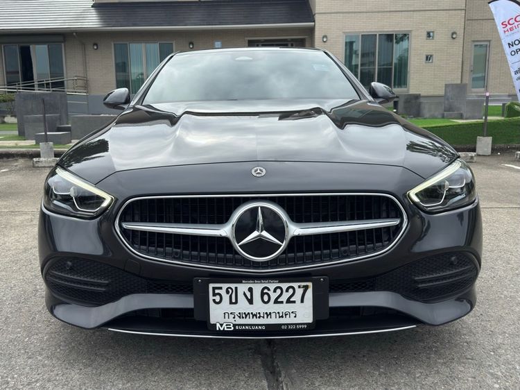 Mercedes-Benz C-Class 2022 C220 Sedan ดีเซล เกียร์อัตโนมัติ เทา รูปที่ 2