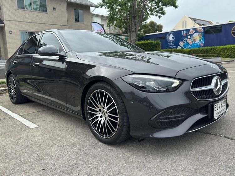 Mercedes-Benz C-Class 2022 C220 Sedan ดีเซล เกียร์อัตโนมัติ เทา รูปที่ 3