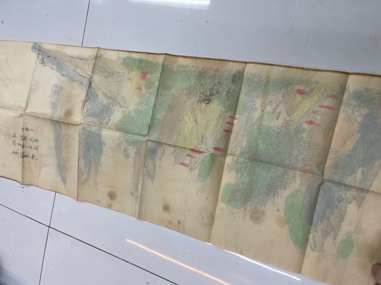 ภาพวาด ภูเขา ลำธารสะสมS1 รูปที่ 11