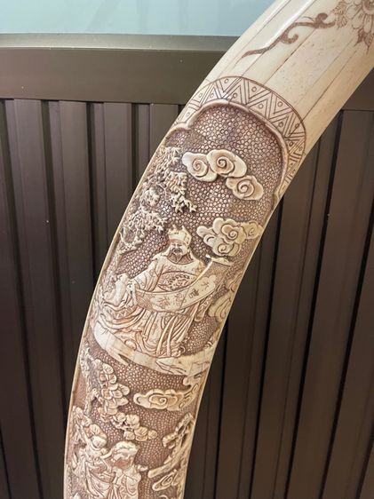 เทพเจ้า ฮกลกซิ้ว งานแกะสลักเก่าสะสม