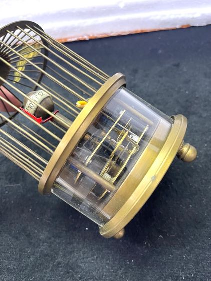 นาฬิกา กรงนก ทองเหลือง สะสมA6 รูปที่ 7