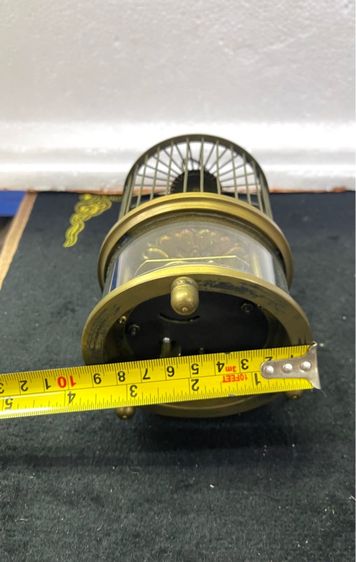 นาฬิกา กรงนก ทองเหลือง สะสมA6 รูปที่ 10