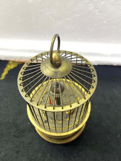 นาฬิกา กรงนก ทองเหลือง สะสมA6 รูปที่ 8