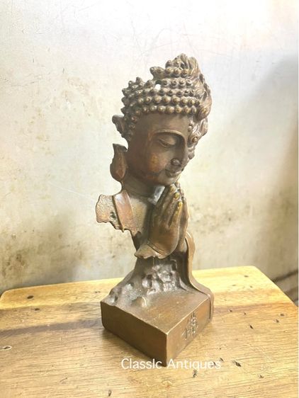 รูปปั้นพระสองด้าน งานศิลปะสะสม รูปที่ 2