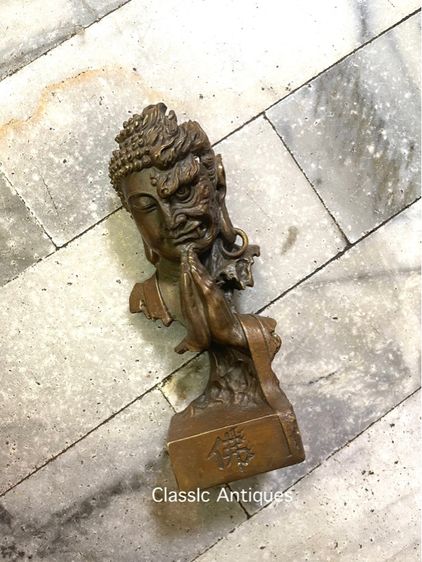 รูปปั้นพระสองด้าน งานศิลปะสะสม รูปที่ 8