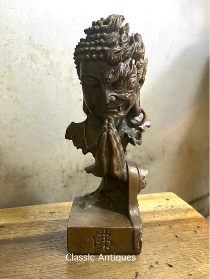 รูปปั้นพระสองด้าน งานศิลปะสะสม รูปที่ 12