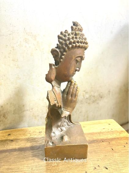 รูปปั้นพระสองด้าน งานศิลปะสะสม รูปที่ 3