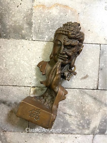 รูปปั้นพระสองด้าน งานศิลปะสะสม รูปที่ 9