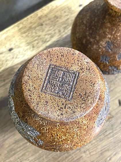 แจกัน แกะสลัก อักษรจีน สะสม รูปที่ 7