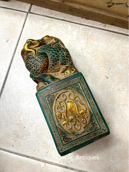 ตราประทับสิงห์ หินแกะสลักสะสม รูปที่ 8