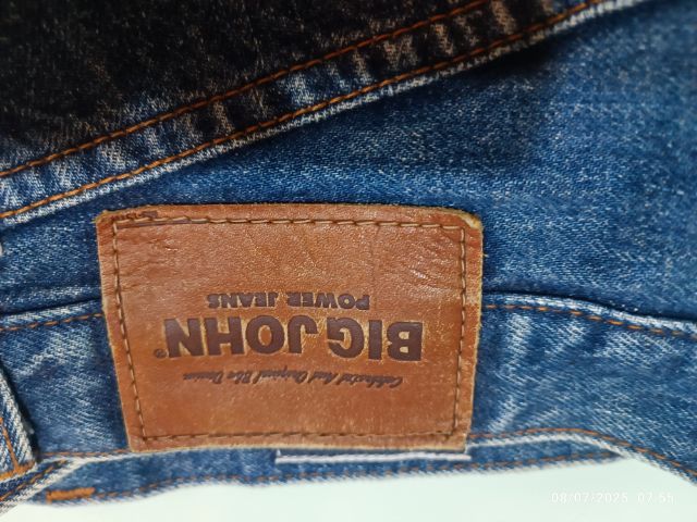 BIG JOHN ยีนส์ทรงกระบอกใหญ่