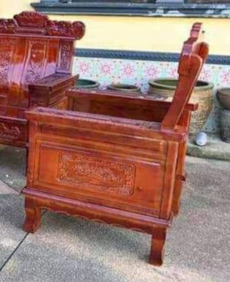 ชุดรับแขกไม้สนจีน รูปที่ 7