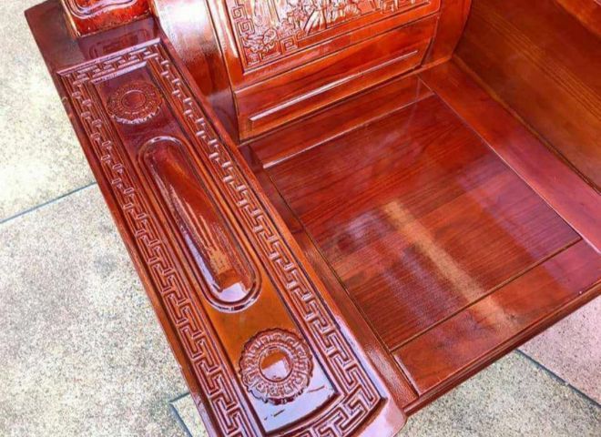 ชุดรับแขกไม้สนจีน รูปที่ 6