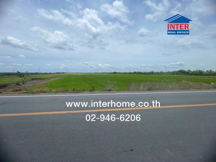 ไม่ใช่ ที่ดินเปล่า 22 ไร่ 276.5 ตร.ว. ที่ดิน ถนนลาดหลุมแก้ว-บางเลน ใกล้ร้านค้ากัญเอง ถนนลาดหลุมแก้ว-บางเลน ถนนทางหลวงชนบทหมายเลข นฐ 3039 บางเลน  รูปที่ 4