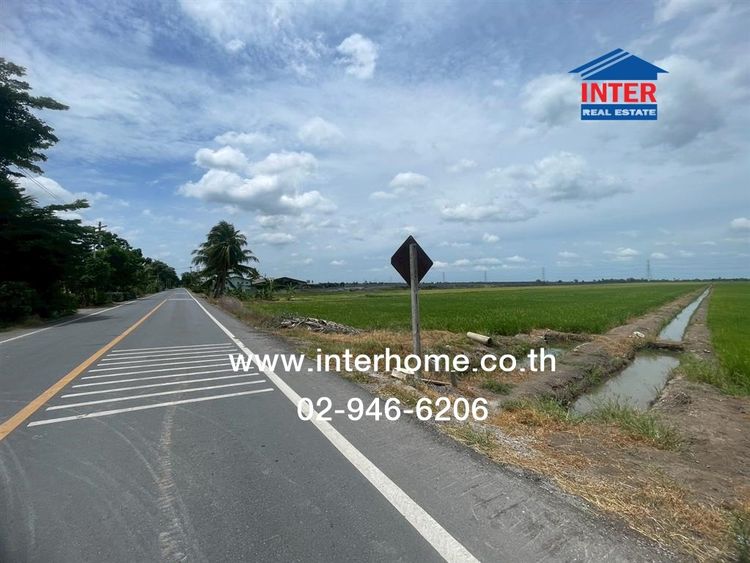 ไม่ใช่ ที่ดินเปล่า 22 ไร่ 276.5 ตร.ว. ที่ดิน ถนนลาดหลุมแก้ว-บางเลน ใกล้ร้านค้ากัญเอง ถนนลาดหลุมแก้ว-บางเลน ถนนทางหลวงชนบทหมายเลข นฐ 3039 บางเลน  รูปที่ 3