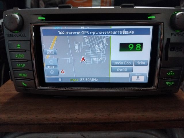 วิทยุจอเดิมแท้ถอดtoyotaฟอร์จูเนอร์ปี15 รูปที่ 3
