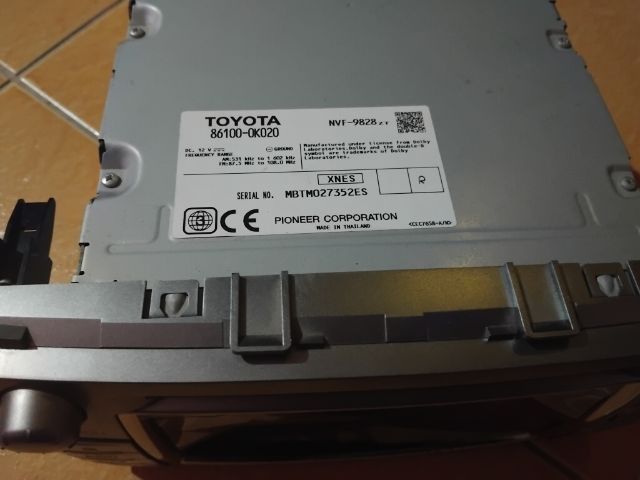 วิทยุจอเดิมแท้ถอดtoyotaฟอร์จูเนอร์ปี15 รูปที่ 5