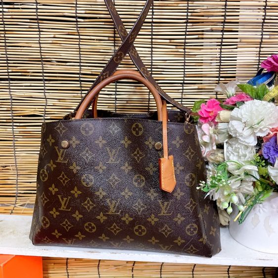 กระเป๋าสะพายหนังแท้ 13“ รูปที่ 16